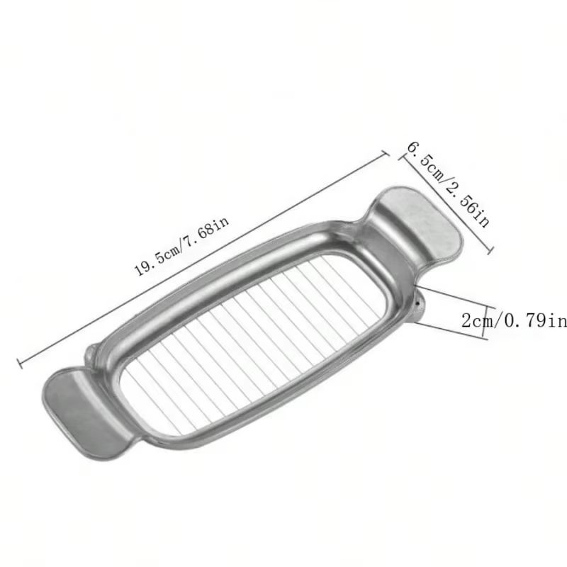Premium Stainless Steel Cheese Slicer And Food Divider For Kitchen Prep 5