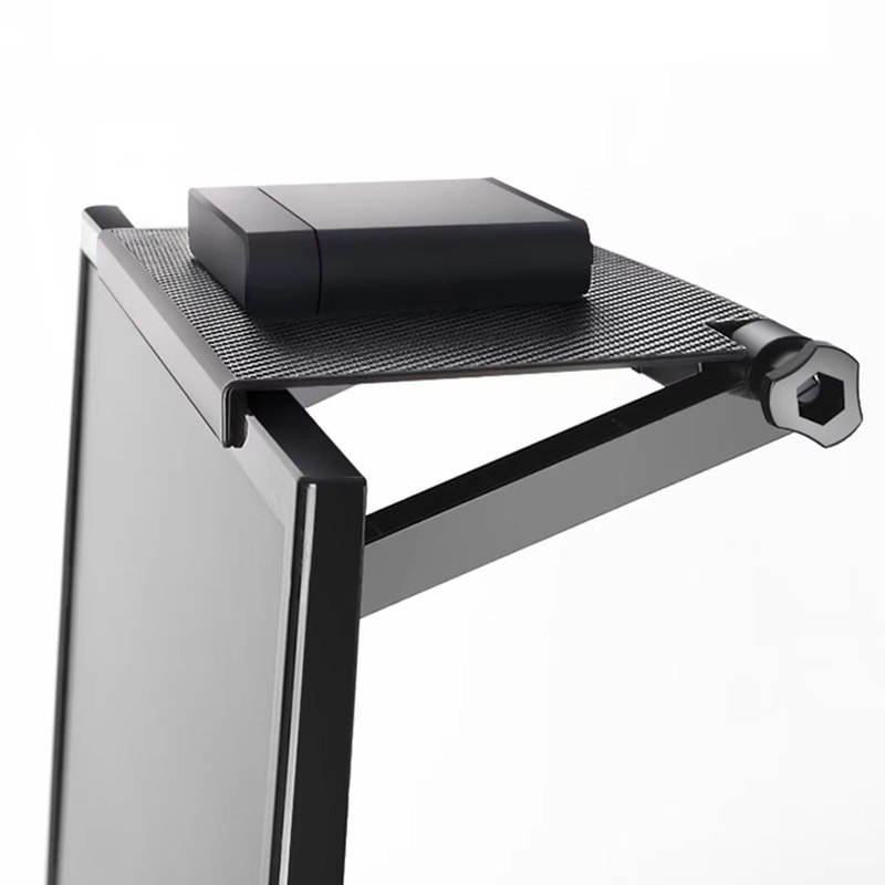 PunchFree Router Storage Rack SetTop Box Monitor Organizer 0