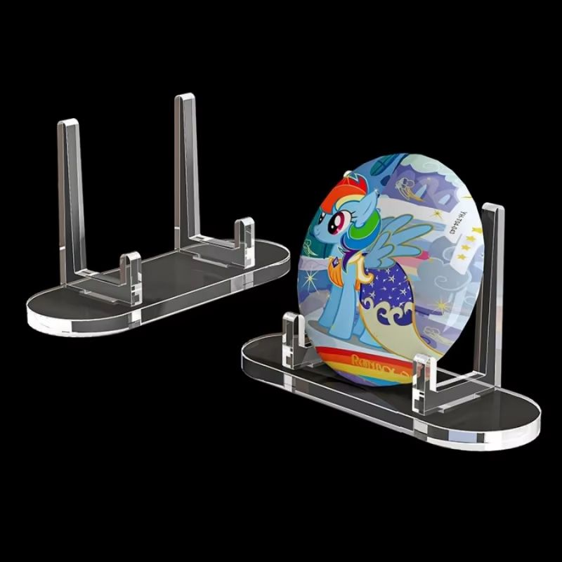 Acrylic Photo Display Stand Transparent Desk Frame For Photos Cards 5