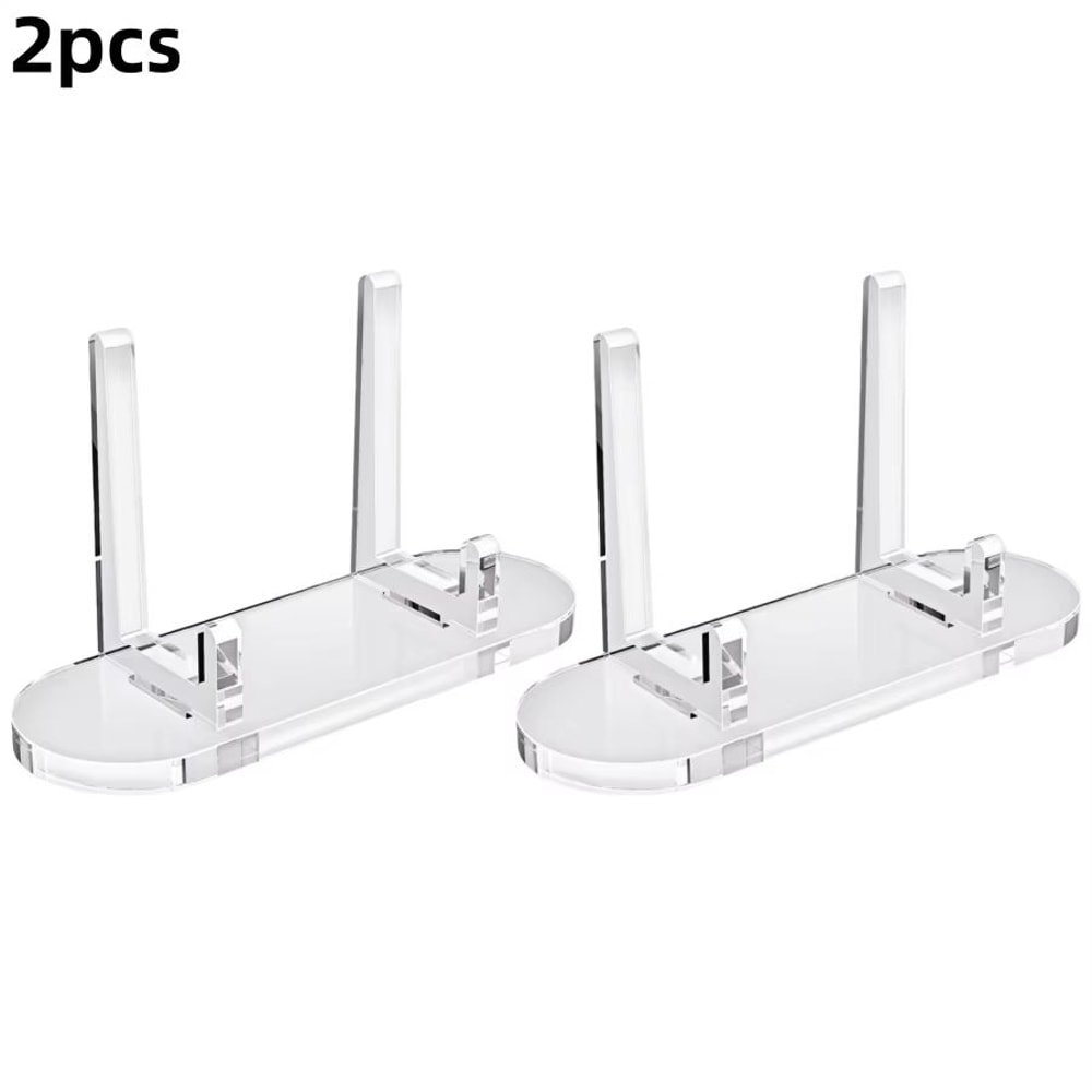 Acrylic Photo Display Stand Transparent Desk Frame For Photos Cards 8