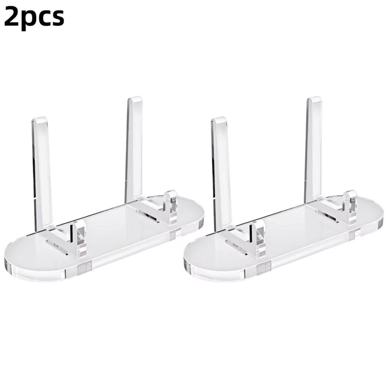 Acrylic Photo Display Stand Transparent Desk Frame For Photos Cards 8