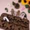 Christmas Baking Chocolate Molds Set Gingerbread Man Cane Shapes 2