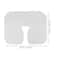 100Pack Disposable UShaped Face Pillow Covers For Massage Spa Use 5