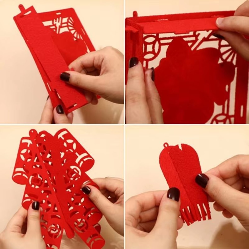 2026 Chinese New Year Hanging Firecracker Fu Character Decoration 5