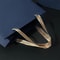 Retro Navy 3Pack Fashion Gift Packaging Paper Bags For Boutique Retail 1
