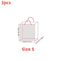 Retro Navy 3Pack Fashion Gift Packaging Paper Bags For Boutique Retail 9