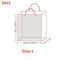 Retro Navy 3Pack Fashion Gift Packaging Paper Bags For Boutique Retail 7