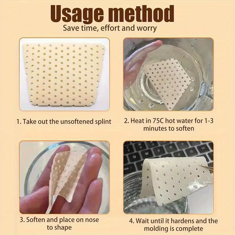 Thermoplastic Nose Clip Reusable SelfPinching Shaping Nose Fixer Beauty Tool 4