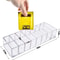 Acrylic 8Compartment Storage Box For Tea Bags Coffee Small Accessories 1