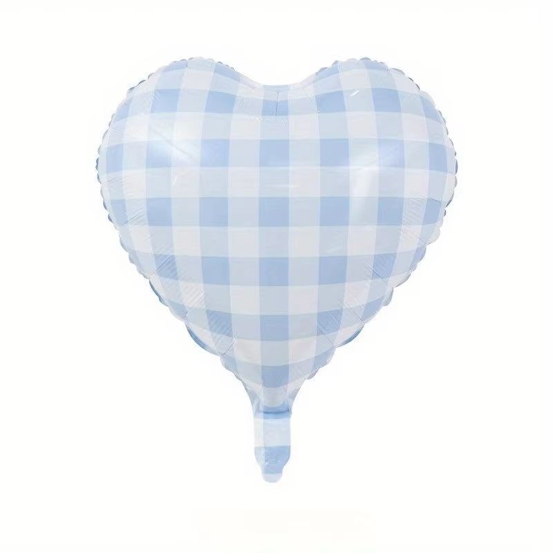 18Inch HeartShaped Aluminum Foil Balloons Set Of 5 For Party And Wedding Decor 8