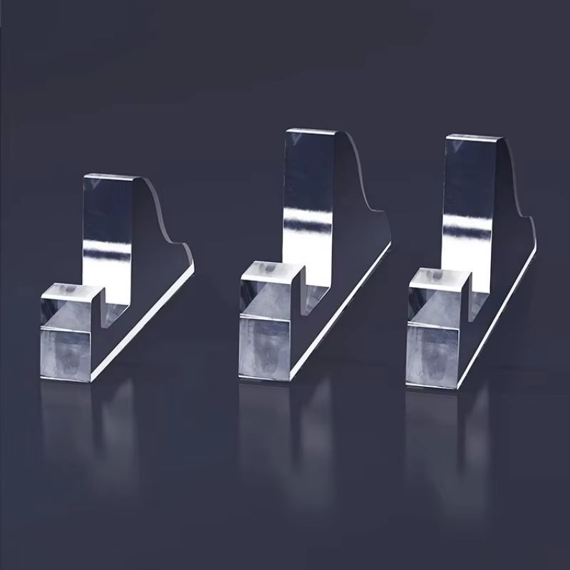 Transparent Acrylic Photo Frame Stand Set Of 2 For Desktop And Display 4