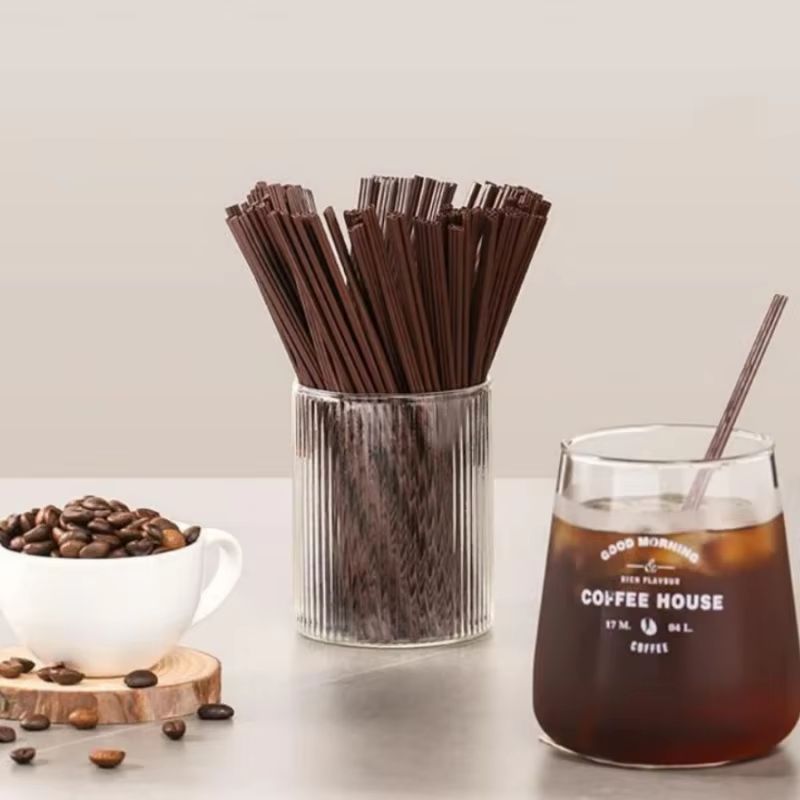 100Pack Disposable Wooden Coffee Stirring Sticks With ThreeHole Design 1