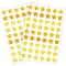 Gold FivePointed Star Reward Sticker Sheets For Kids And Teachers 0
