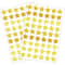 Gold FivePointed Star Reward Sticker Sheets For Kids And Teachers 4