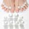 8Piece Silicone Pearl Diamond Toe Separators For Manicure And Pedicure 0