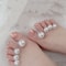 8Piece Silicone Pearl Diamond Toe Separators For Manicure And Pedicure 4