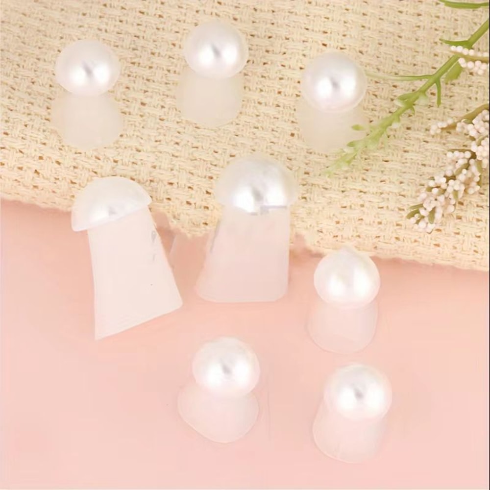 8Piece Silicone Pearl Diamond Toe Separators For Manicure And Pedicure 5