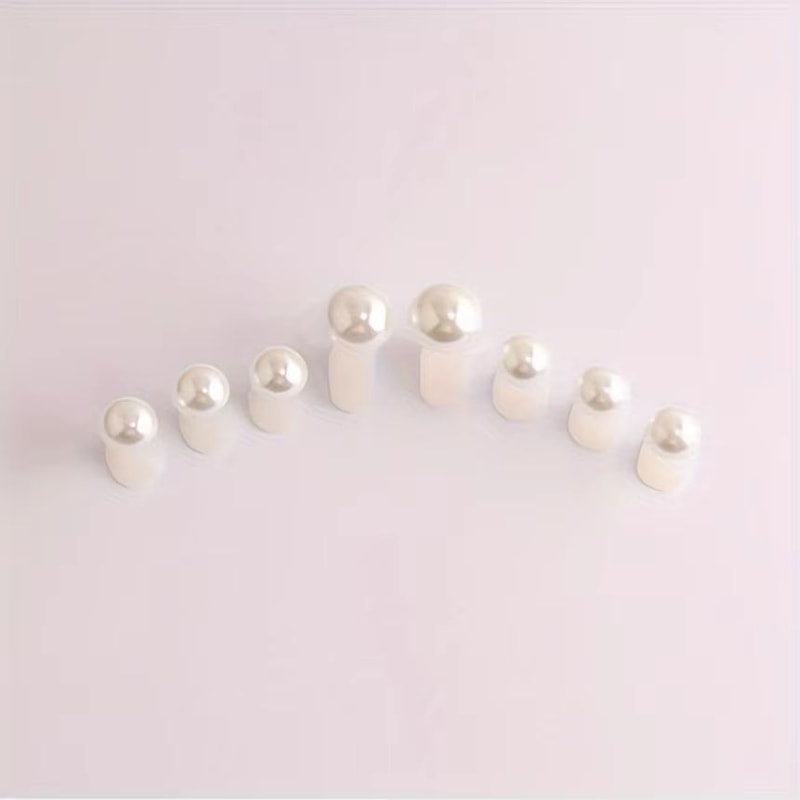 8Piece Silicone Pearl Diamond Toe Separators For Manicure And Pedicure 6