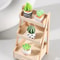 4pcs Mini Faux Succulent Potted Ornaments For Desktop DIY Decor 2