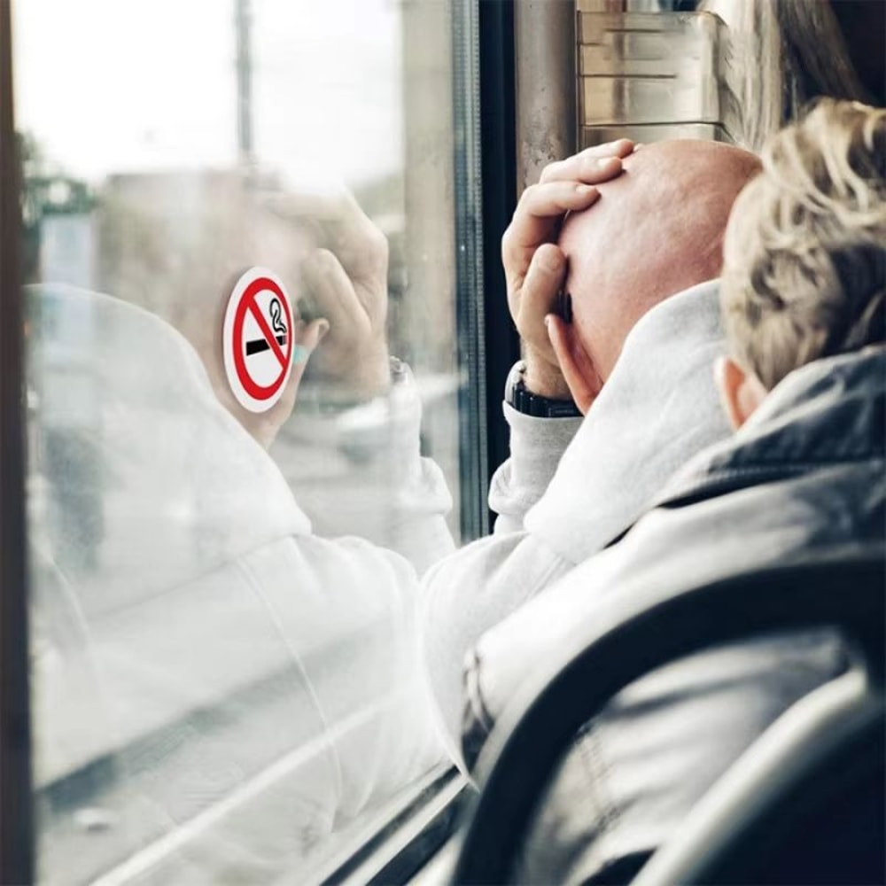 No Smoking Sign Sticker Set For Indoor And Outdoor Use 2