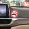 No Smoking Sign Sticker Set For Indoor And Outdoor Use 3