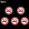 No Smoking Sign Sticker Set For Indoor And Outdoor Use 7