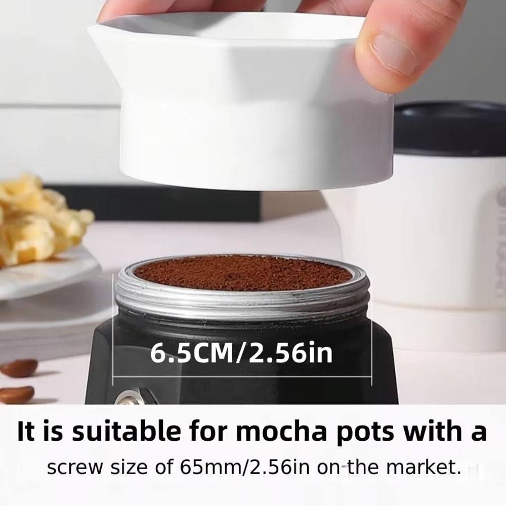 Mocha Coffee Powder Distributor And Rotary Dosing Tool 2