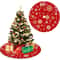 Festive Christmas Tree Skirt Base Mat For Holiday Decoration 0
