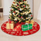 Festive Christmas Tree Skirt Base Mat For Holiday Decoration 1