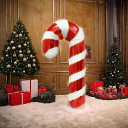 33-inch christmas candy cane balloon set of 2 for holiday party decor