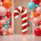 33Inch Christmas Candy Cane Balloon Set Of 2 For Holiday Party Decor 2