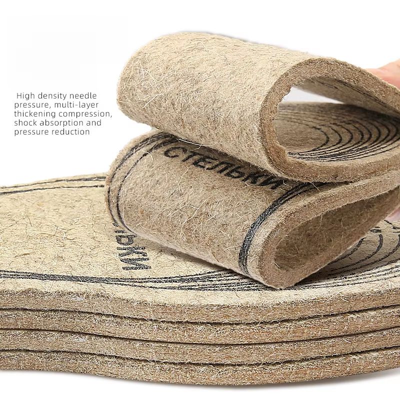 Custom Cut Wool Felt Warm Insoles For AutumnWinter Comfort 1