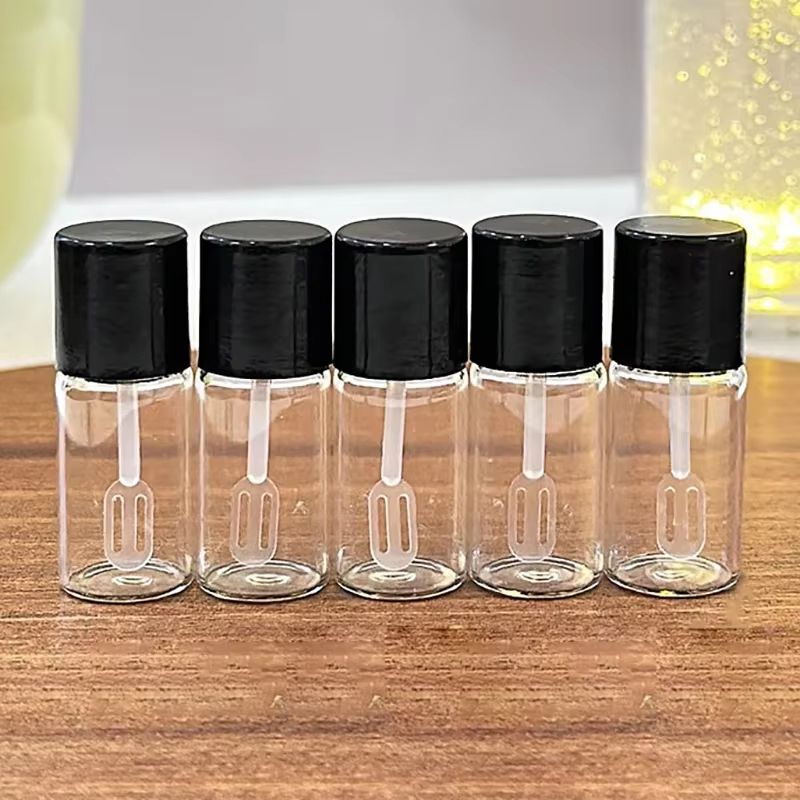 014 Fl Oz Refillable Liquid Foundation Travel Bottle Set With Mini Scoop 6