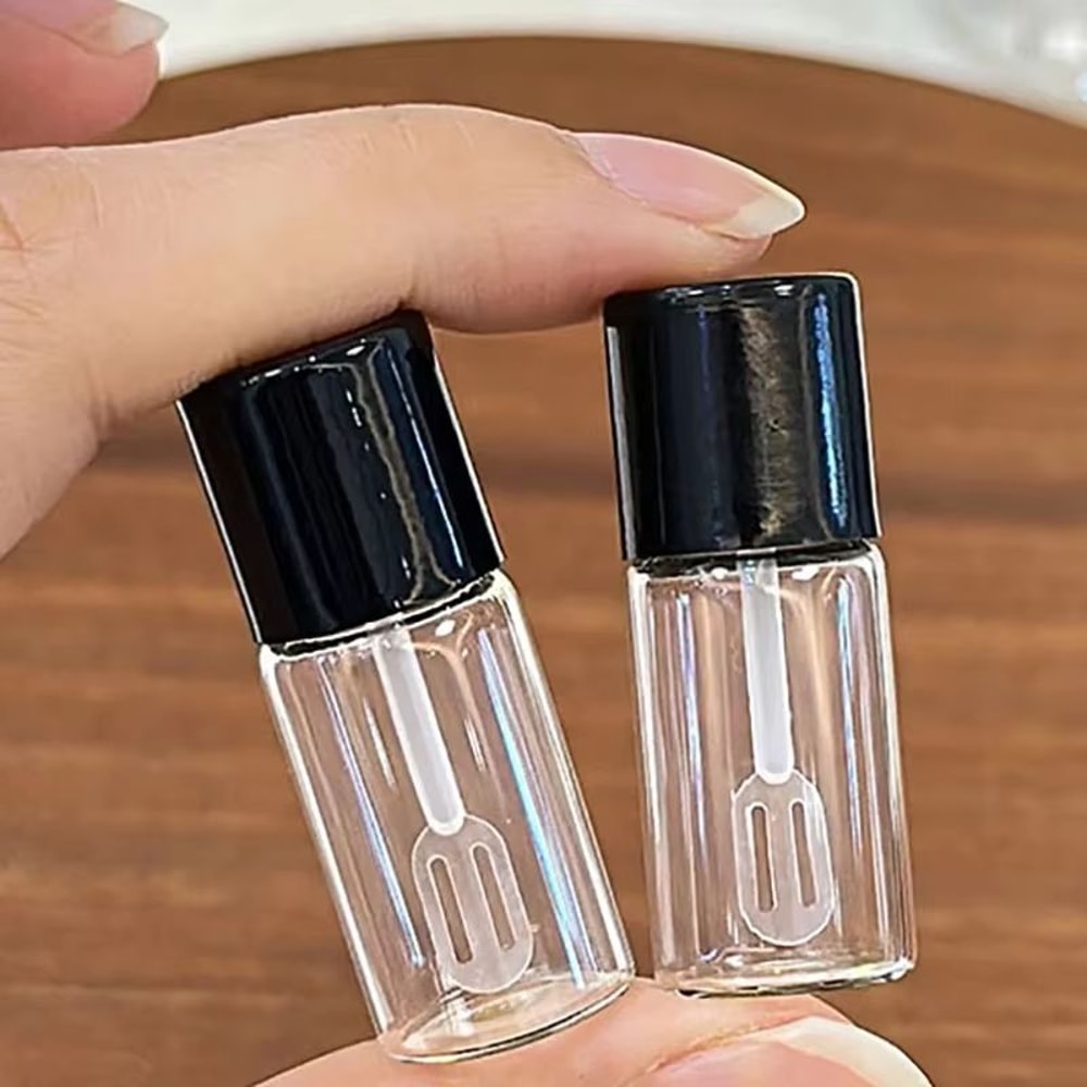 014 Fl Oz Refillable Liquid Foundation Travel Bottle Set With Mini Scoop 8
