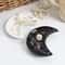 Crescent Moon Ceramic Jewelry Dish For Ramadan Eid Home Decoration 0