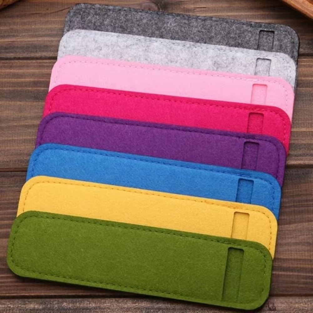2Piece Mini Felt Pen Sleeves For Fountain Pens And Stationery 3