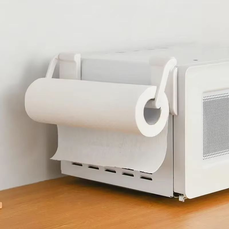 Magnetic PunchFree Paper Towel Holder And Kitchen Storage Rack 3