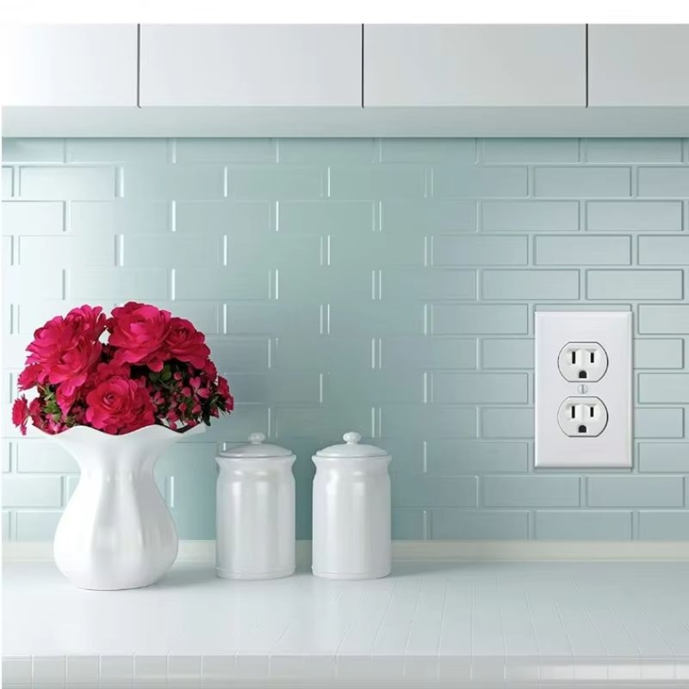 Funny Fake Power Outlet Stickers 3Pack Realistic Prank Wall Decals 2