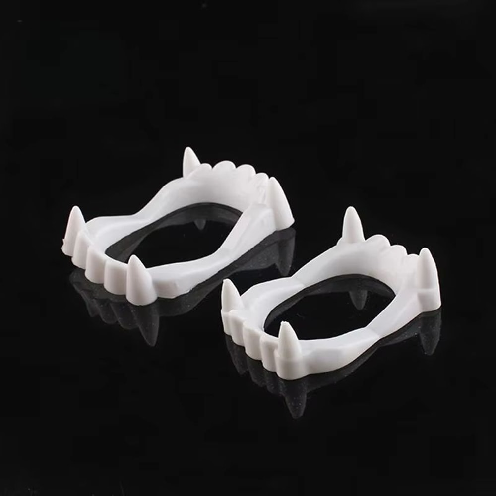 Halloween GlowintheDark Vampire Fangs Scary Demon Teeth 1