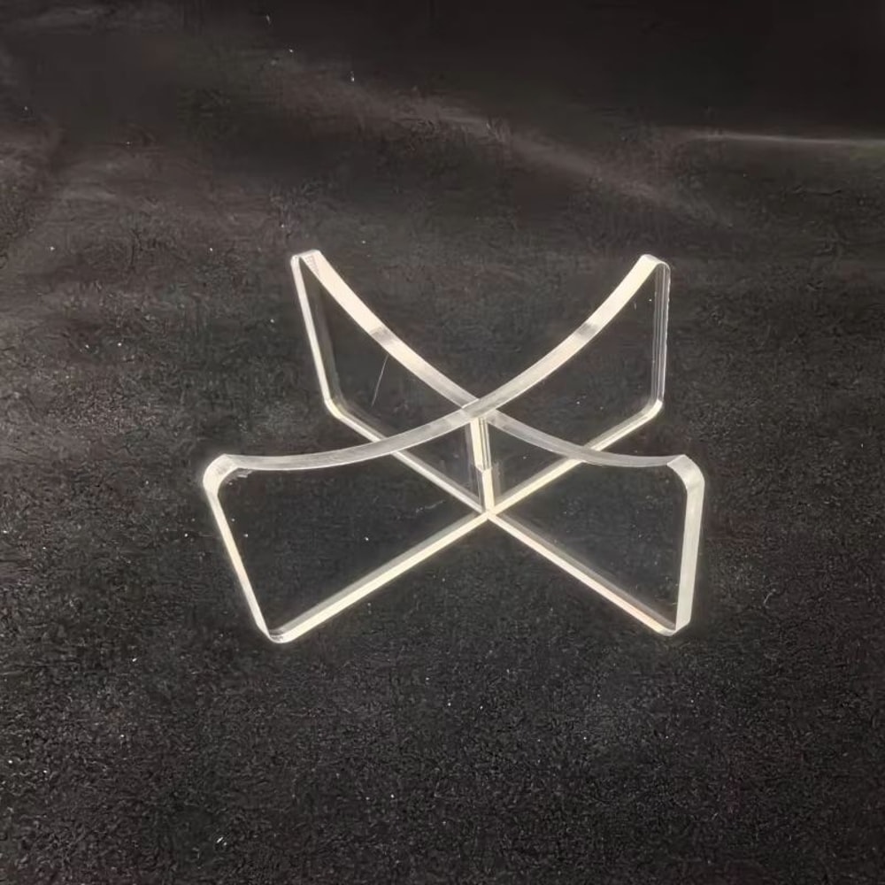 Transparent Acrylic Ball Display Stand Single Holder For Basketball Football Volleyball 4