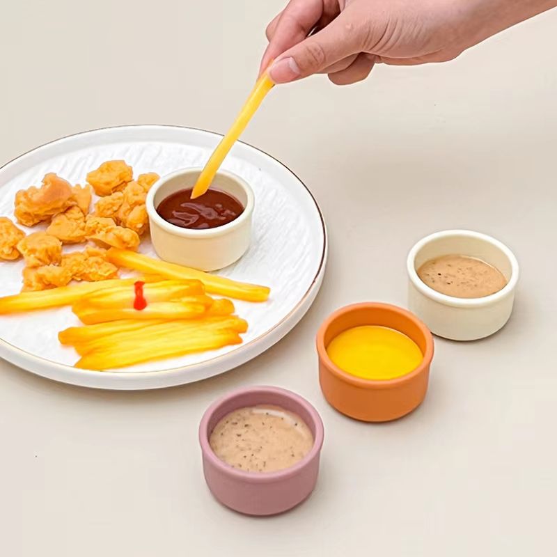 Round Silicone Lunch Box JapaneseStyle Microwave Safe Food Storage Container 0