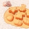 Thanksgiving Silicone Chocolate Mold Pumpkin Maple Leaf Squirrel Turkey Shapes 2