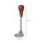 Mini Stainless Steel Potato Masher With Wooden Handle Multifunction Kitchen Tool 5