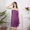 Disposable Purple Spa Bath Dress 510 Pack NonWoven Strapless Salon Wrap 0