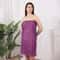 Disposable Purple Spa Bath Dress 510 Pack NonWoven Strapless Salon Wrap 1