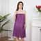 Disposable Purple Spa Bath Dress 510 Pack NonWoven Strapless Salon Wrap 2
