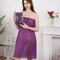 Disposable Purple Spa Bath Dress 510 Pack NonWoven Strapless Salon Wrap 4
