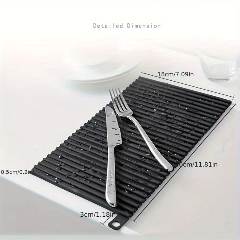 AntiSlip Kitchen Insulation Mat Hanging Sink Drain And Dining Table Mat 5