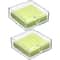 Square Transparent Acrylic Napkin Holder Tissue Box For Home And Restaurant 0