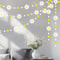 Korean Style Daisy Wind Flag Flower Garland Party Hanging Room Decoration 2